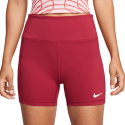 Женские теннисные шорты Nike Dri-Fit Club 4" Short - noble red/white