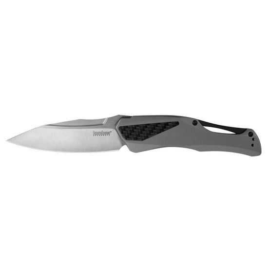 Складной нож KERSHAW Collateral 5500 c клинком из стали D2, рукоять Stainless Steel / карбон