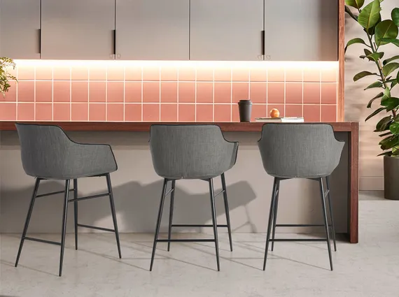 Полубарный стул Angel Cerda A116TAB