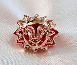 "Полдень" бусина в золотом покрытии из коллекции "Философия радости" от Jenavi