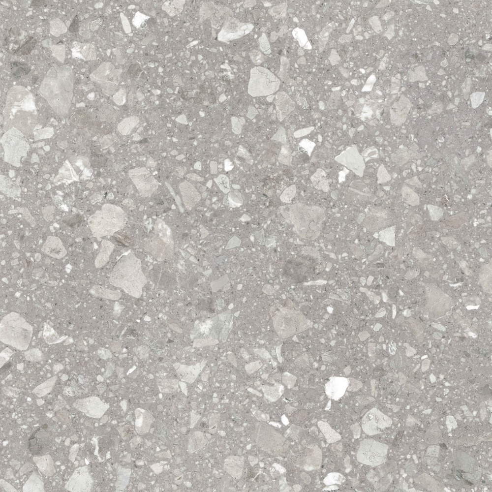Terrazzo matt grey PG 01 600х600 (1-й сорт)