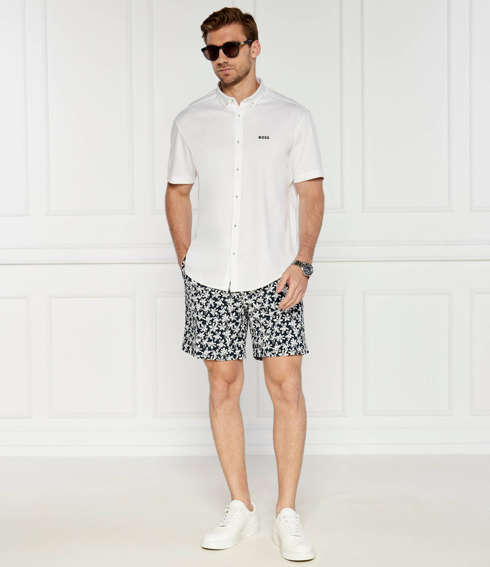 Рубашка MOTION BOSS GREEN - белый(50523296)