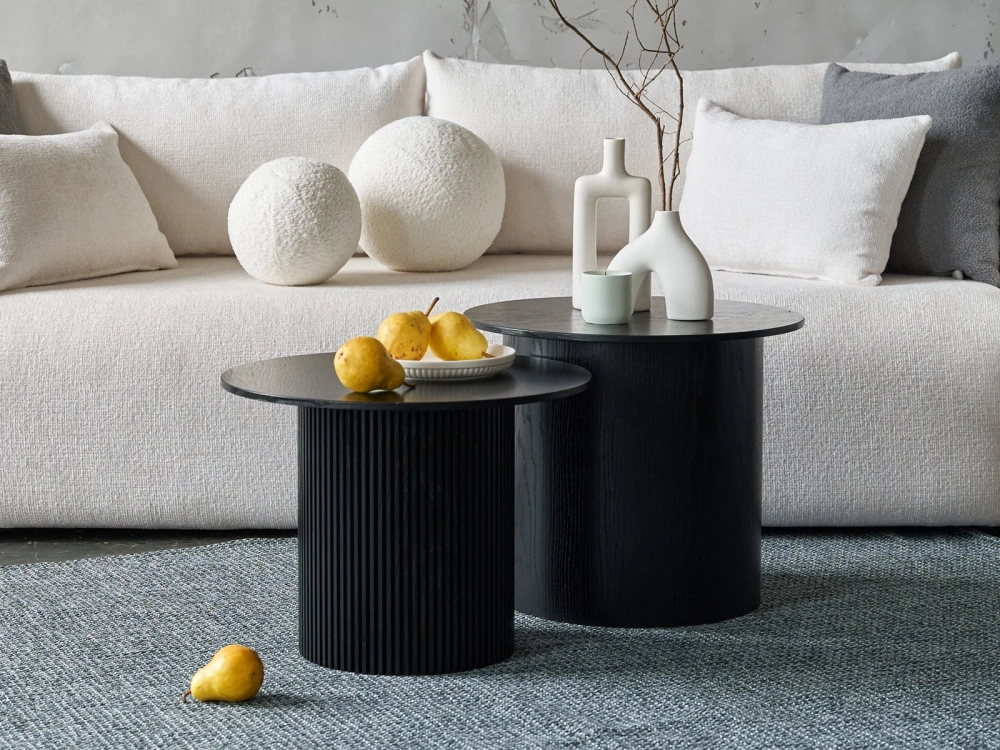 Стол журнальный Mono Stripe D60/D38/H42