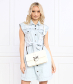 кожаная сумка через плечо love one Pinko - белый(100053 A0F1)