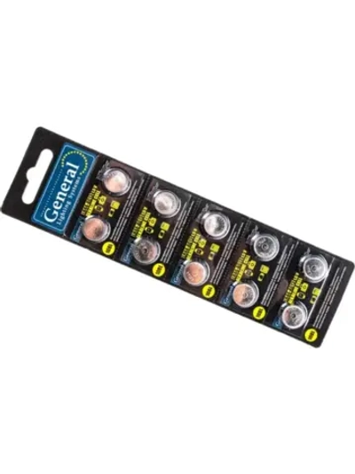 10 шт Батарейка LR44 (AG13) кнопочная щелочная