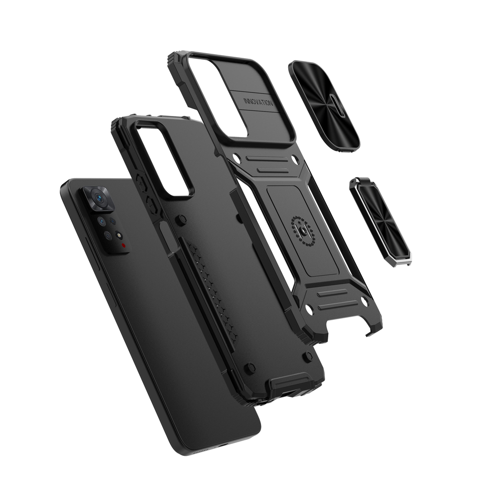 Противоударный чехол Mantlet Case для Xiaomi Redmi Note 11 Pro