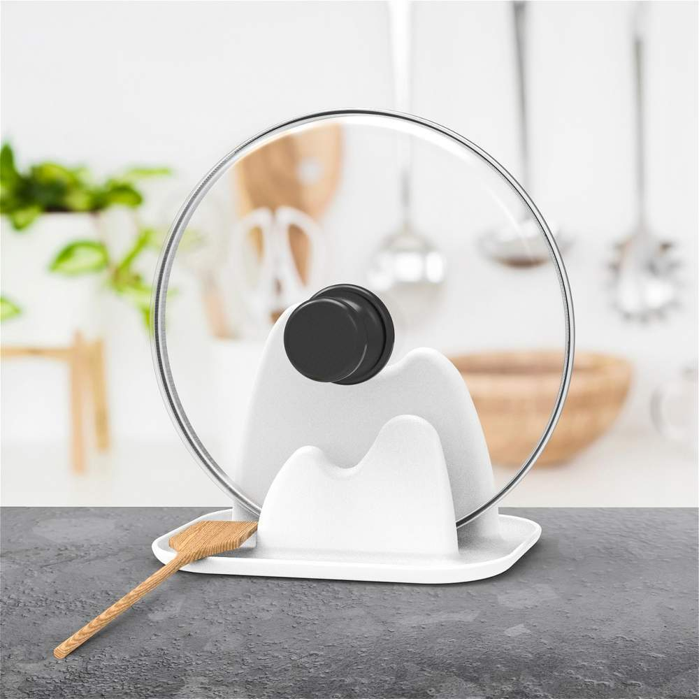 Подставка под крышку и ложку, белый