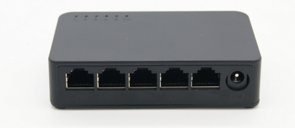 EN-1005G неуправляемый коммутатор 5 портов Ethernet 1000 Мбит/с, 5В, пластик