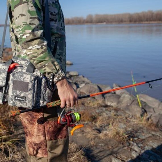 Сумка рыболовная универсальная КМФ цифра (N-LY-08-DG) NISUS