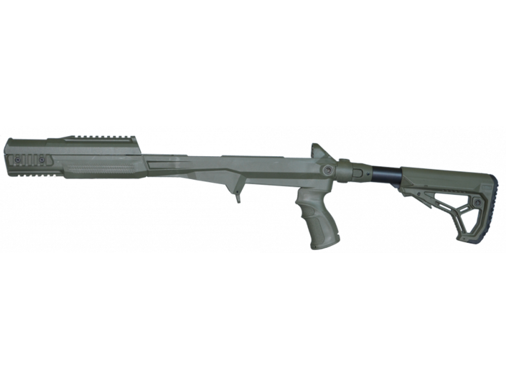 Ложа с рукояткой и прикладом GL-CORE для СКС, зелёный, FAB Defense