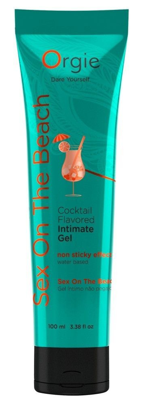 Orgie Lube Tube Sex On The Beach 100 мл – съедобный лубрикант на водной основе