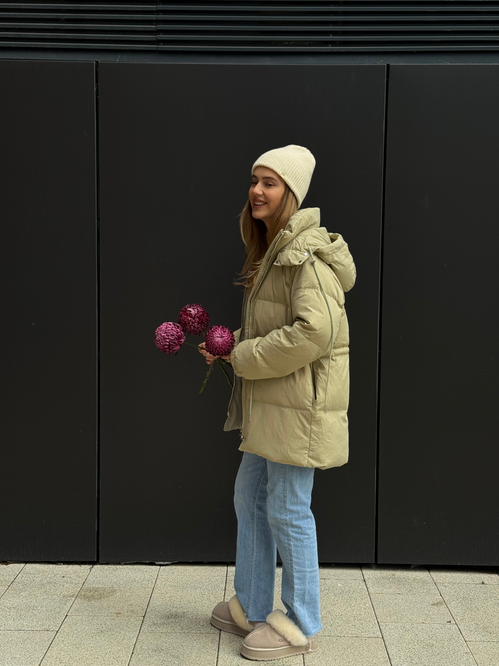 Пуховик Bob зеленое яблоко