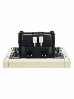 FORTE&PIANO Выключатель 1-клавишный проходной с индикацией 10А FP404 ваниль IEK