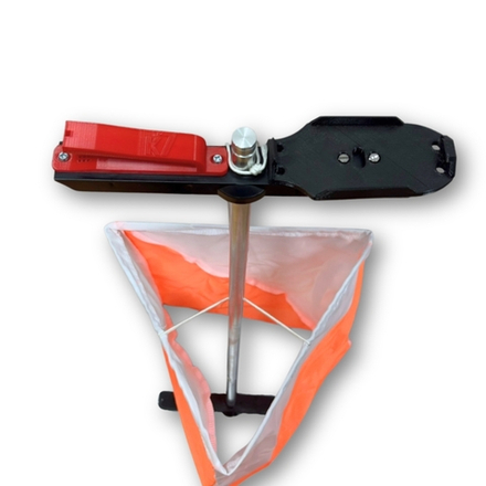 Комплект оборудования КП (алюминиевый кол, с одним компостером и держателем под станцию SportIdent или SFR)