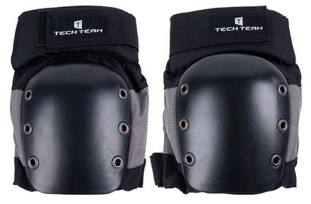 Защита коленей Tech Team ARMOR BASIC M1 (серый / grey)