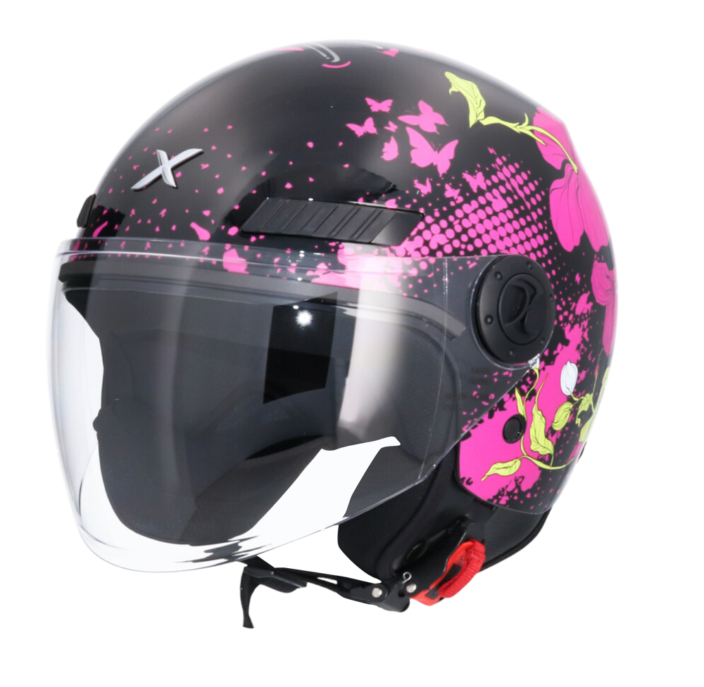Шлем AXOR KIOTO FLOWER, цвет черный (M)