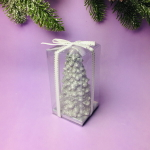 Свеча новогодняя «Ёлочка» 10 см, микс цветов