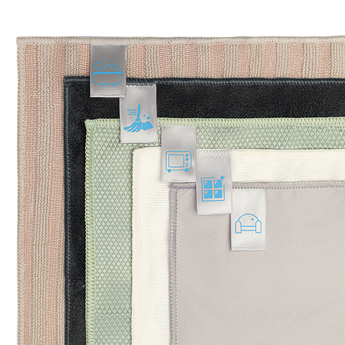 Набор салфеток для уборки из микрофибры Cozy Clean, 5 шт.