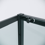 Душевой уголок Grossman Style 100х80 120.K33.05.1080.21.00 профиль Черный матовый стекло прозрачное