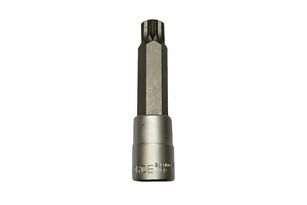 Головка-бита SPLINE 12-лучевая M16 1/2" (L-100мм) ROCKFORCE RF-34810016