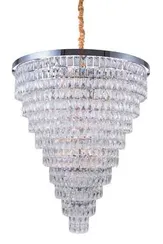 2431R/24A CHR+CL (1) Люстра (в 2-х коробках) NW