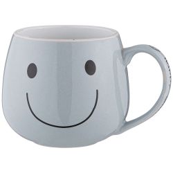 КРУЖКА КОЛЛЕКЦИЯ "ВЕСЕЛЫЙ СМАЙЛИК" 300 МЛ 9*8,2 СМ (КОР=48 ШТ.)