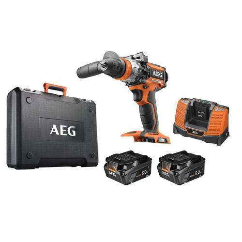 Дрель-шуруповерт аккумуляторная AEG BSB18CBLLI-502C 4935459396