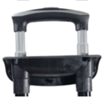 Ручка телескопическая PLG 8343-75-2 выдвижения, черный