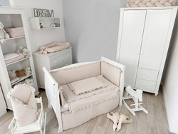 Комплект постельного белья Lepre New Royal Collection 4 предмета 120х90 см капучино