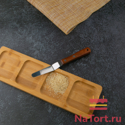 Лопатка кондитерская изогнутая 19 см