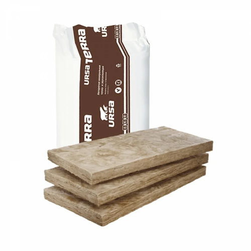 100 УРСА ТЕРРА 37 (50х610х1200-24шт) 17,518м2 = 0,8784м3