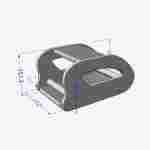 Надувной эко-катер, электро-лодка BatutMaster WaterRelax, дальность до 185 км