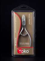 Кусачки Yoko SK 015-12 для кутикулы серия Premium со спиральной пружиной и лезвием 12 мм
