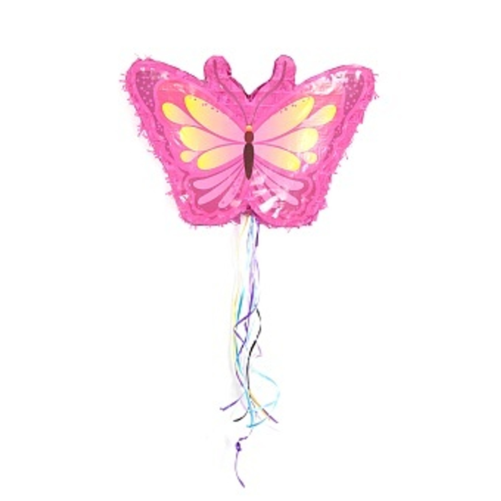 Пиньята Бабочка, Розовый, 33*48*12 см.