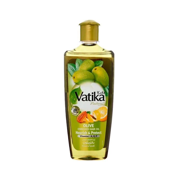 Масло для волос Dabur Vatika Olive Enriched обогащённое маслом Оливы 200 мл