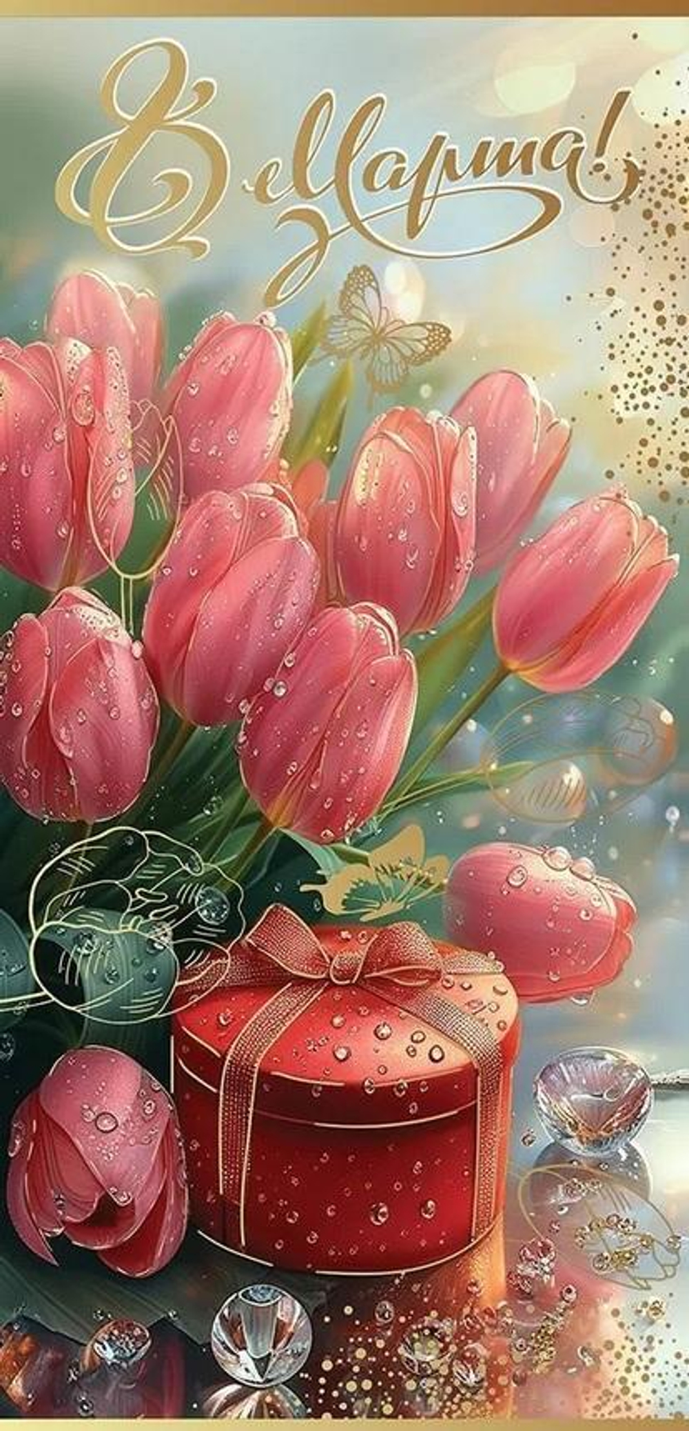 Открытка "8 Марта!" 8100873 (Праздник)