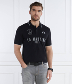Поло La Martina - черный(YMP320 PK001)
