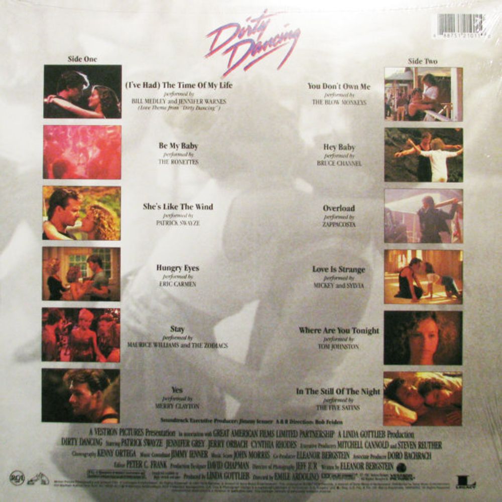 Dirty Dancing Original Soundtrack LP. Грязные танцы