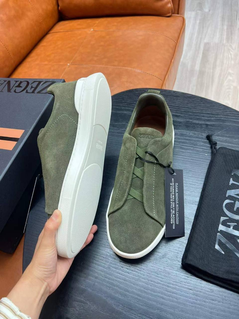 Кеды Zegna