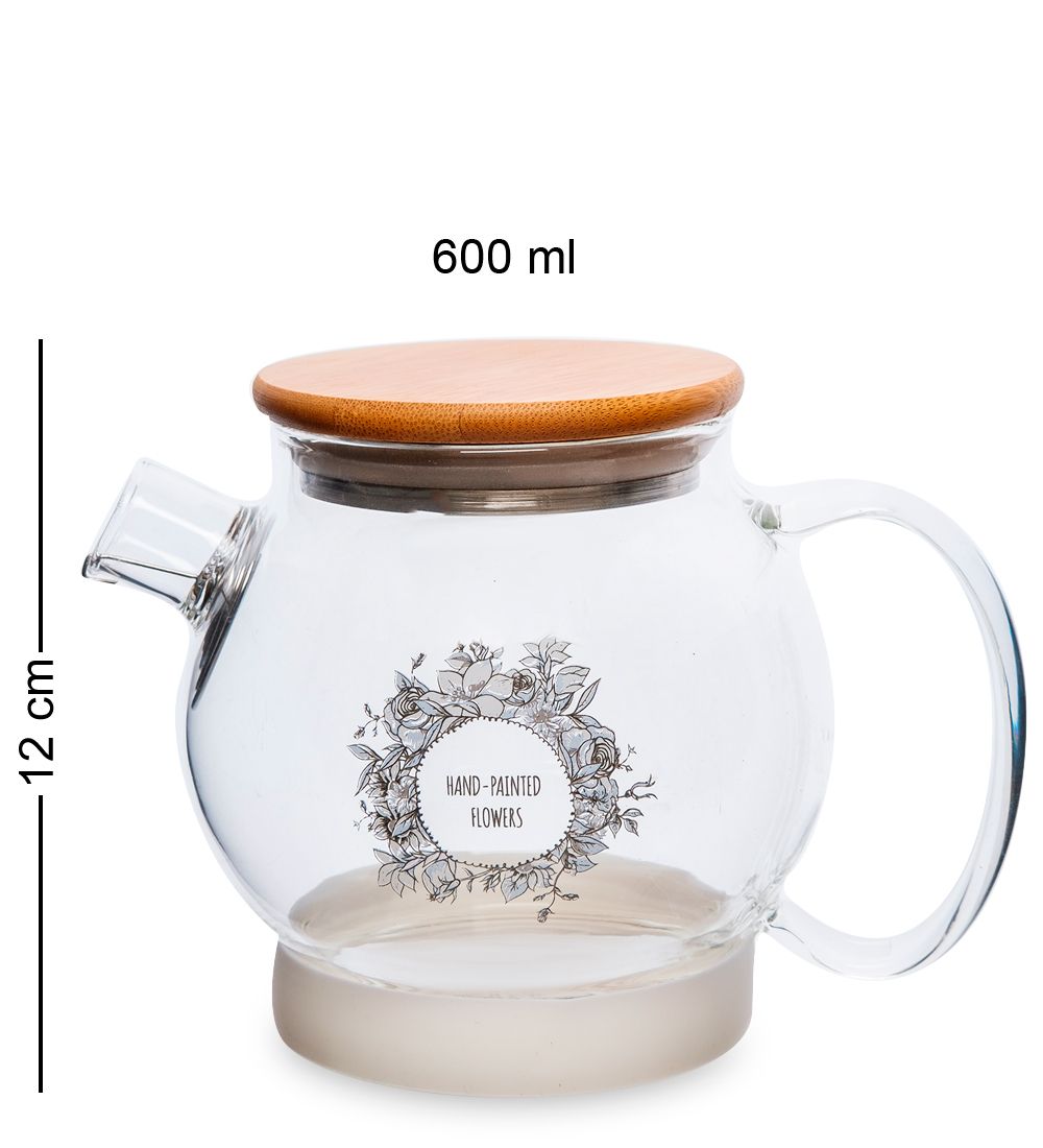 GS- 31/1 Чайник заварочный «Цветочное очарование» 600мл