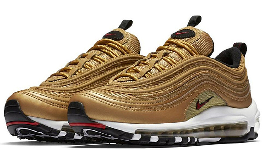 Nike air max 97 metallic gold hotsell