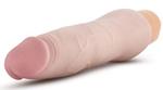 Телесный вибратор Fabien - 22,8 см. (Цвет: телесный)