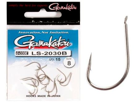 Крючки Gamakatsu LS-2030B NEW LABEL HOOKS BRONZE разм. 08 15шт.