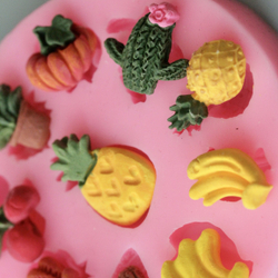 Набор силиконовых молдов  "Фрукты и Овощи", (2 шт)