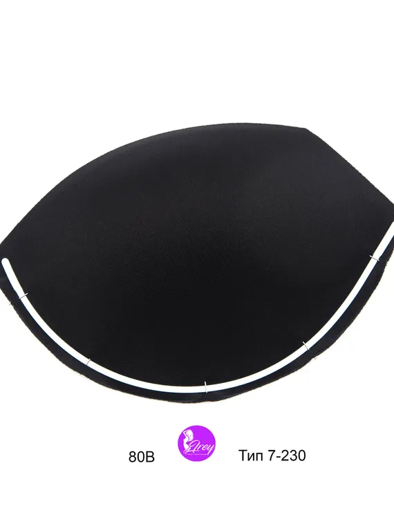 Чашки спейсер балконет СМ-24, 80В-85А-75С-70D, черный 170