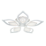 Потолочный светодиодный светильник 130Вт, 9758Лм, 3000-6500К, Ra>80, плавная регулировка мощности, изменение цветовой температуры, ночник, пульт, металл/акрил, белый