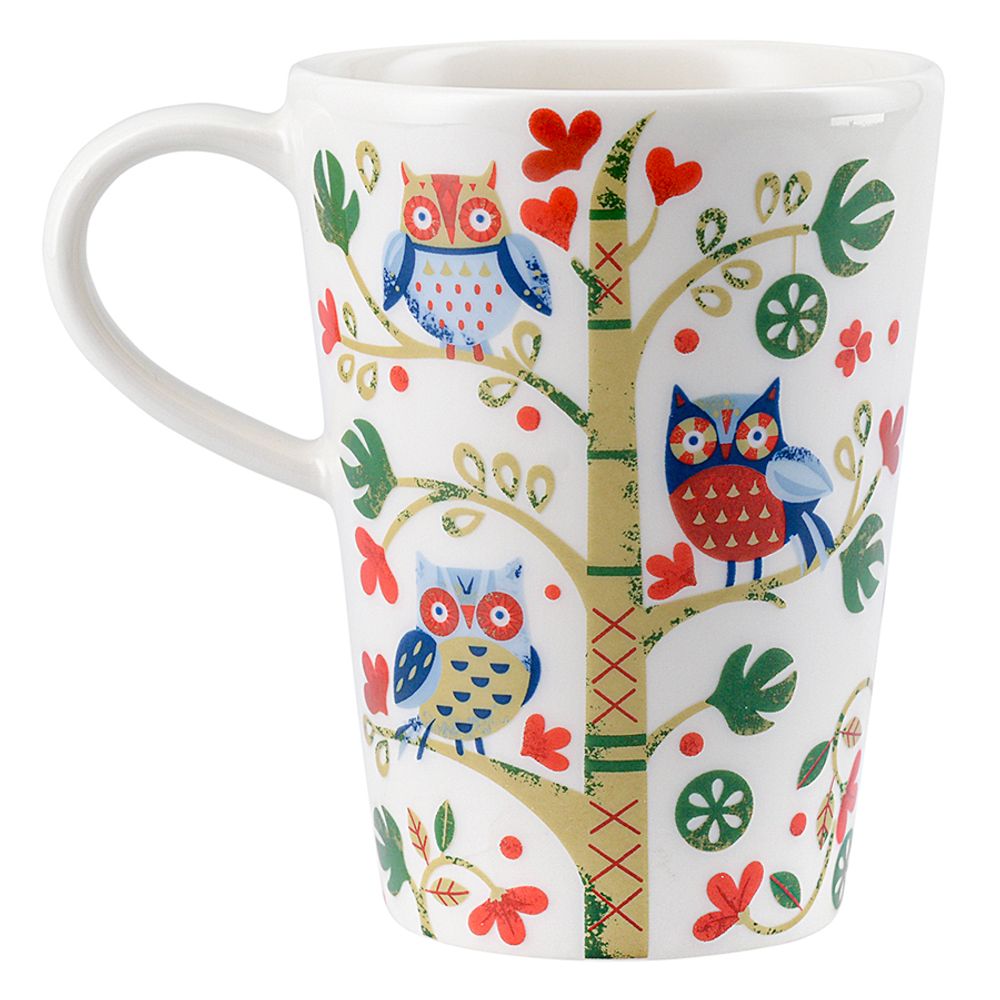 Кружка Owl из коллекции Birds of Paradise в подарочной упаковке, 350 мл