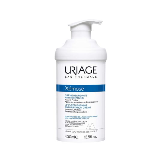 Uriage Xemose Lipid-Replenishing Anti-Irritation cream Крем липидовосстанавливающий против раздражений, 400 мл