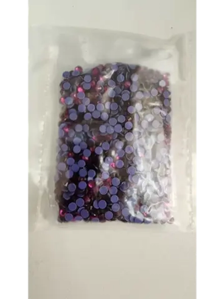 Стразы термоклеевые стекло ss20 Fuchsia