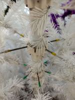 Искусственная белая елка «Жемчужная» (пвх) 3,5 м